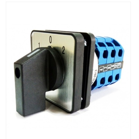 LLAVE SELECTORA ROTATIVA LW32-20 (AMPERIMÉTRICA / VOLTIMÉTRICA)