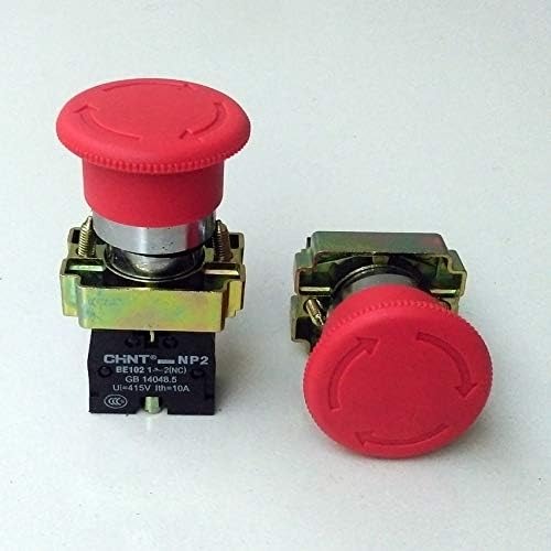 BOTON DE EMERGENCIA CON AUTOENCLAVE NP2 1NC