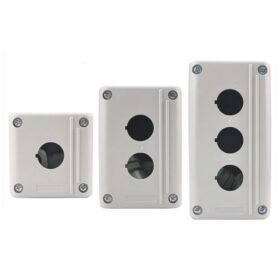 CAJA DE PLASTICO 1,2,3 BOTONES