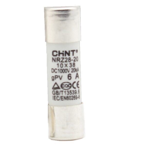 FUSIBLE CILINDRICO PARA PANELES SOLARES DC 1000V